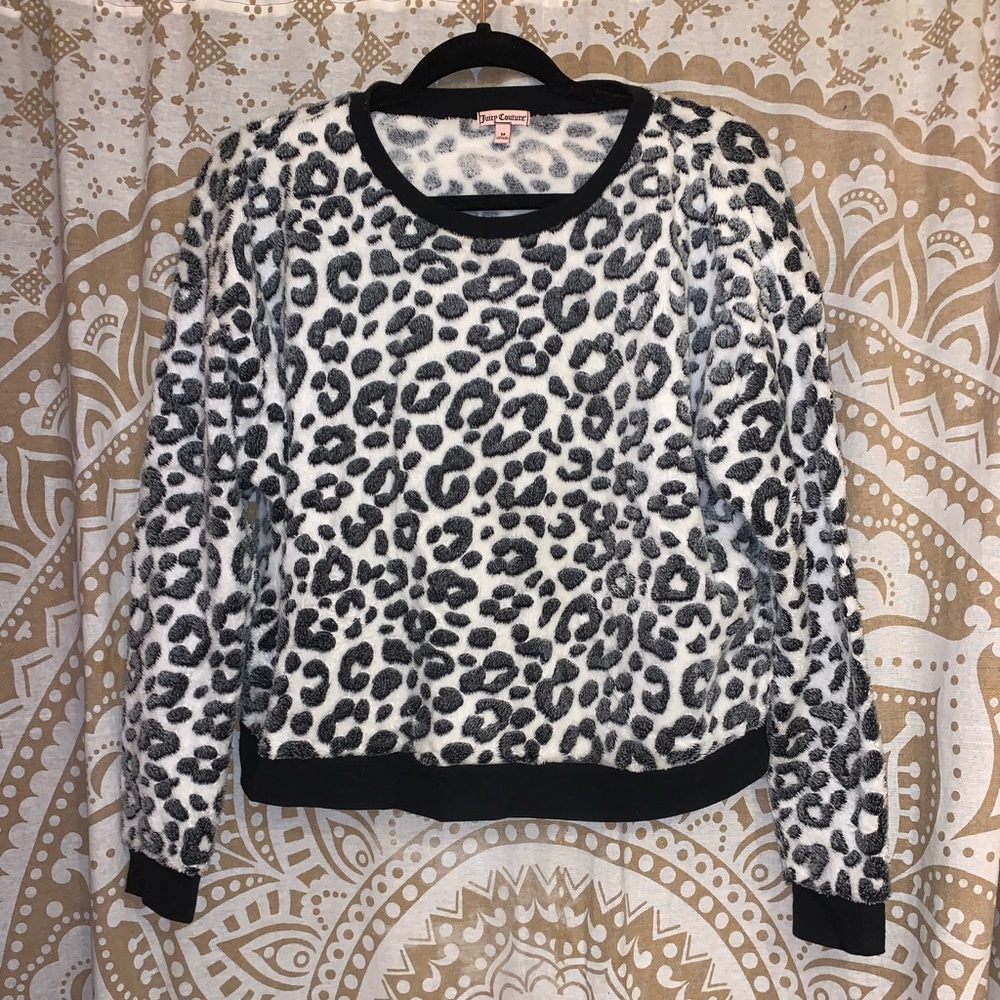 Juicy couture furry sweater